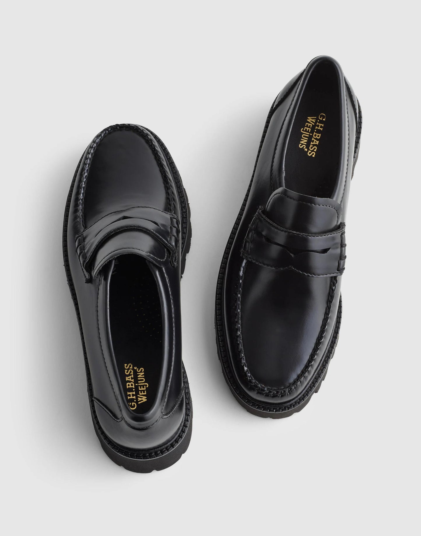 Madewell G.H.BASS Grace Super Lug Loafers