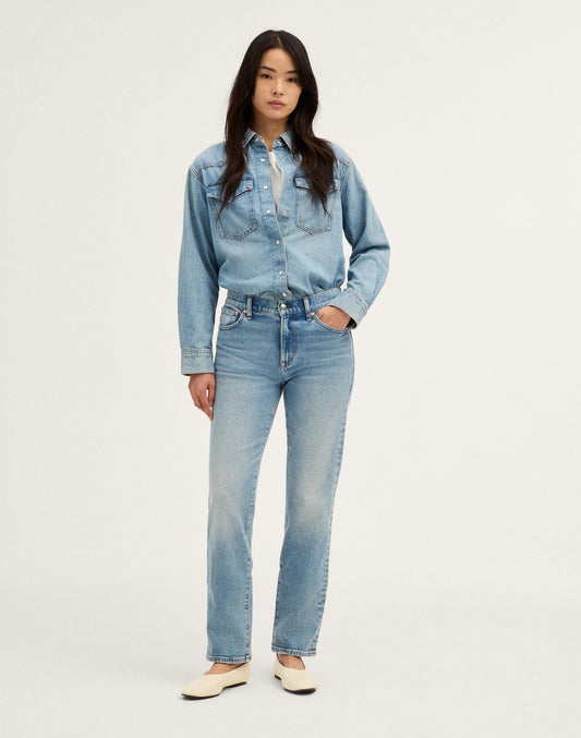 Madewell The Short Jules Slim-Straight Jean