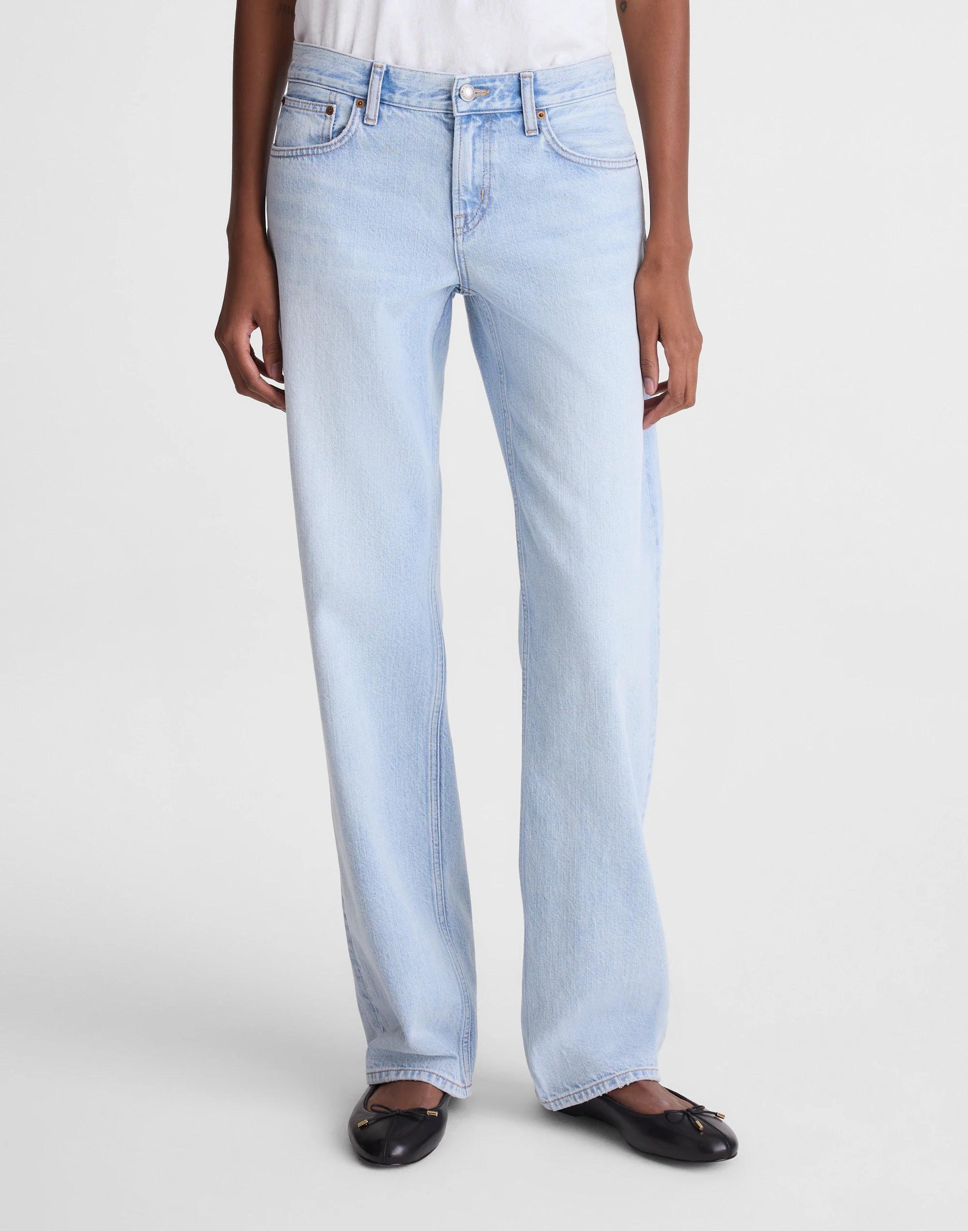 Madewell The Short Low-Rise Loose Jean