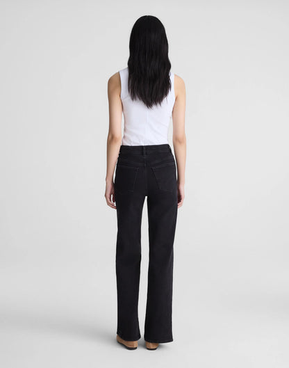 Madewell The Petite Wide-Leg Jean in Super Stretch