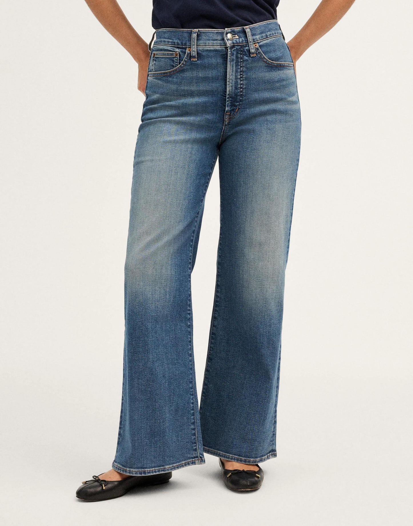 Madewell The Tall Curvy Wide-Leg Jean