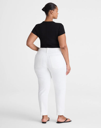 Madewell The Plus Pencil Jean in Super Stretch Denim