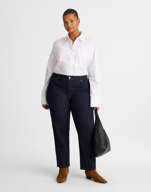 Madewell The Plus Jules Slim-Straight Jean