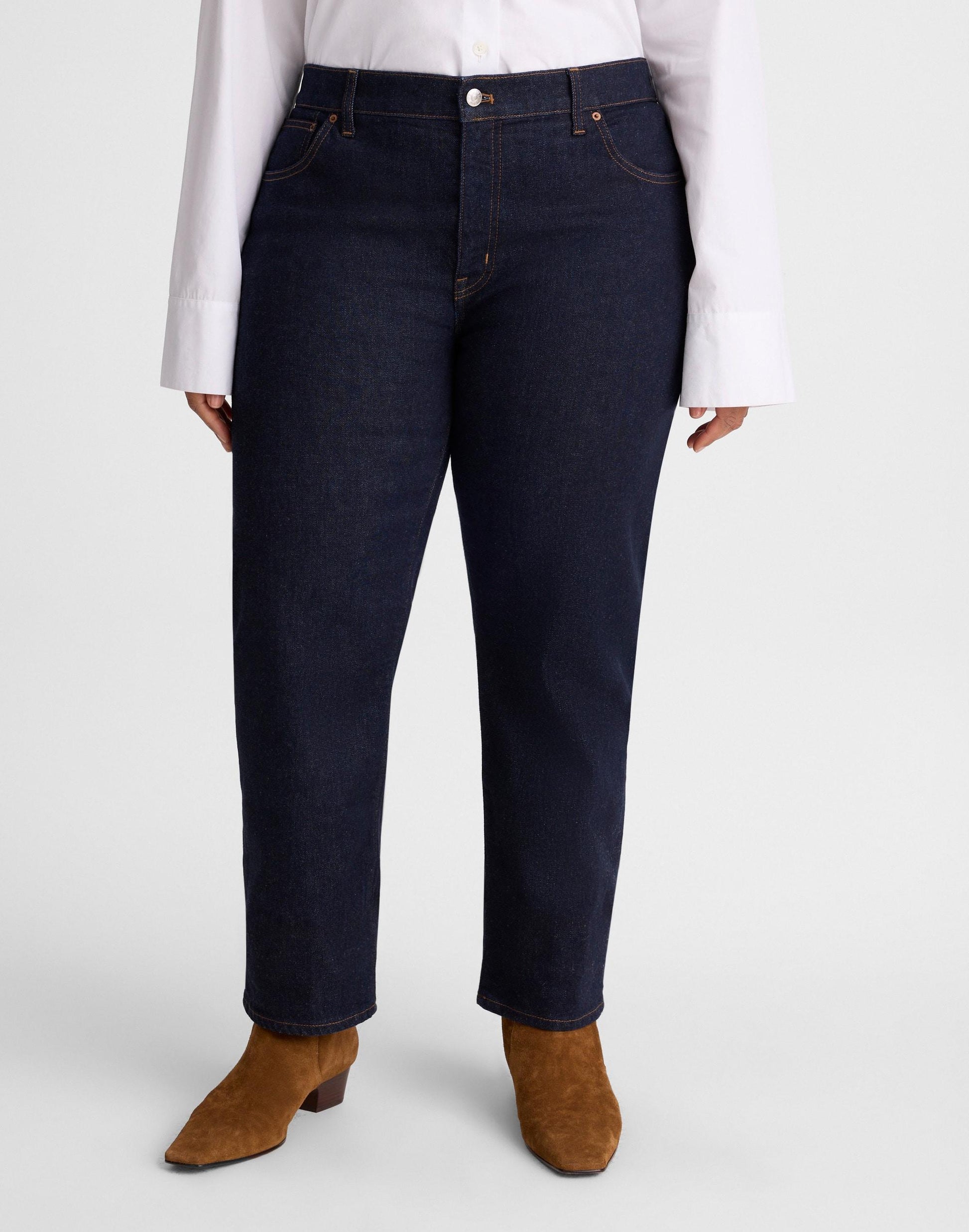 Madewell The Plus Jules Slim-Straight Jean