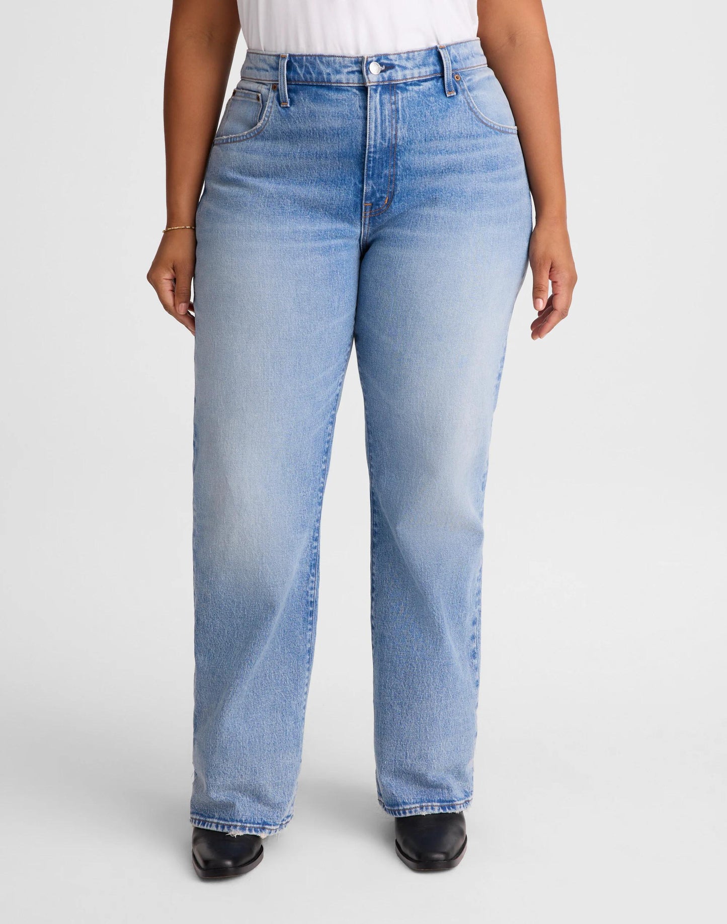 Madewell Plus Relaxed Bootcut Jeans