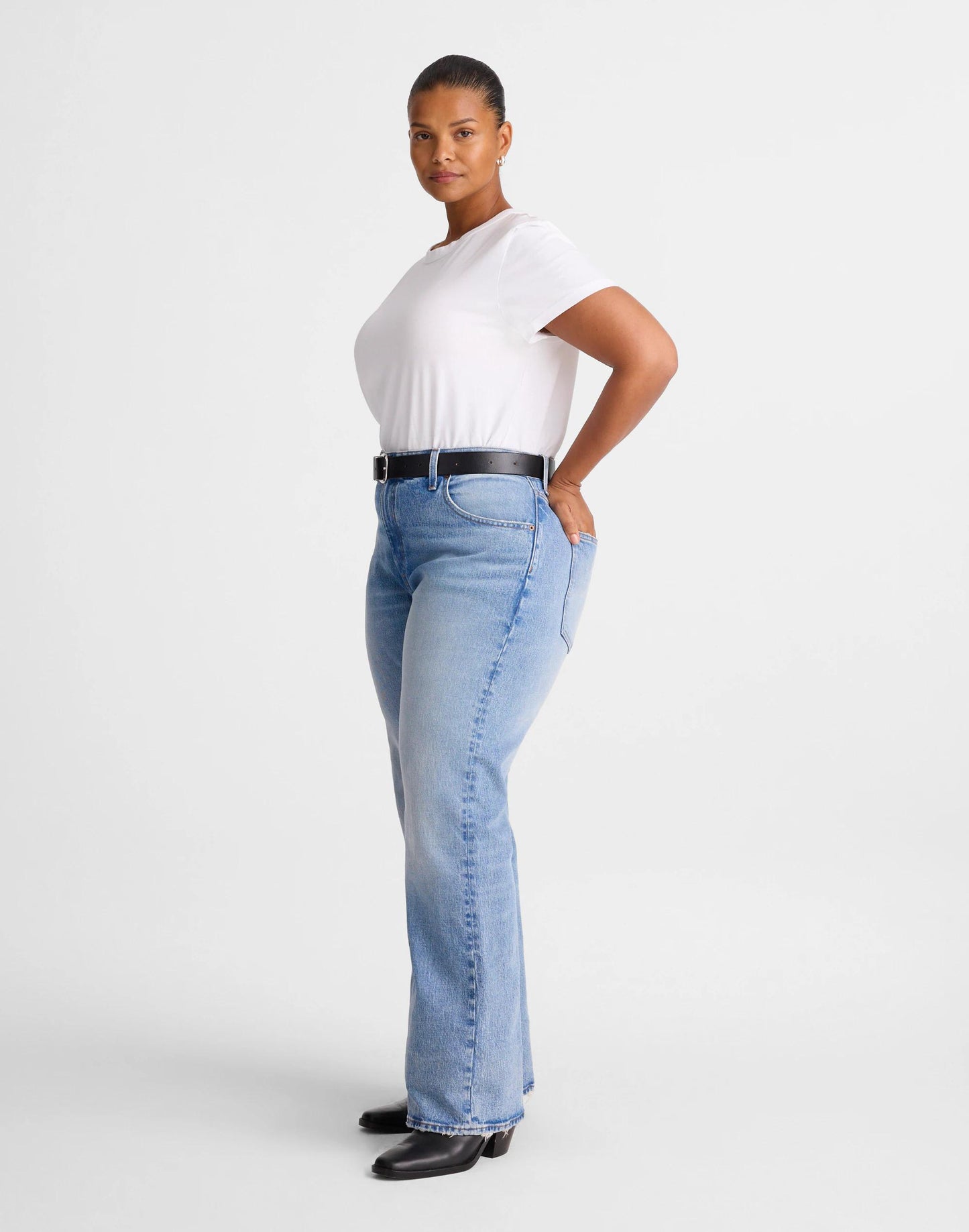 Madewell Plus Relaxed Bootcut Jeans