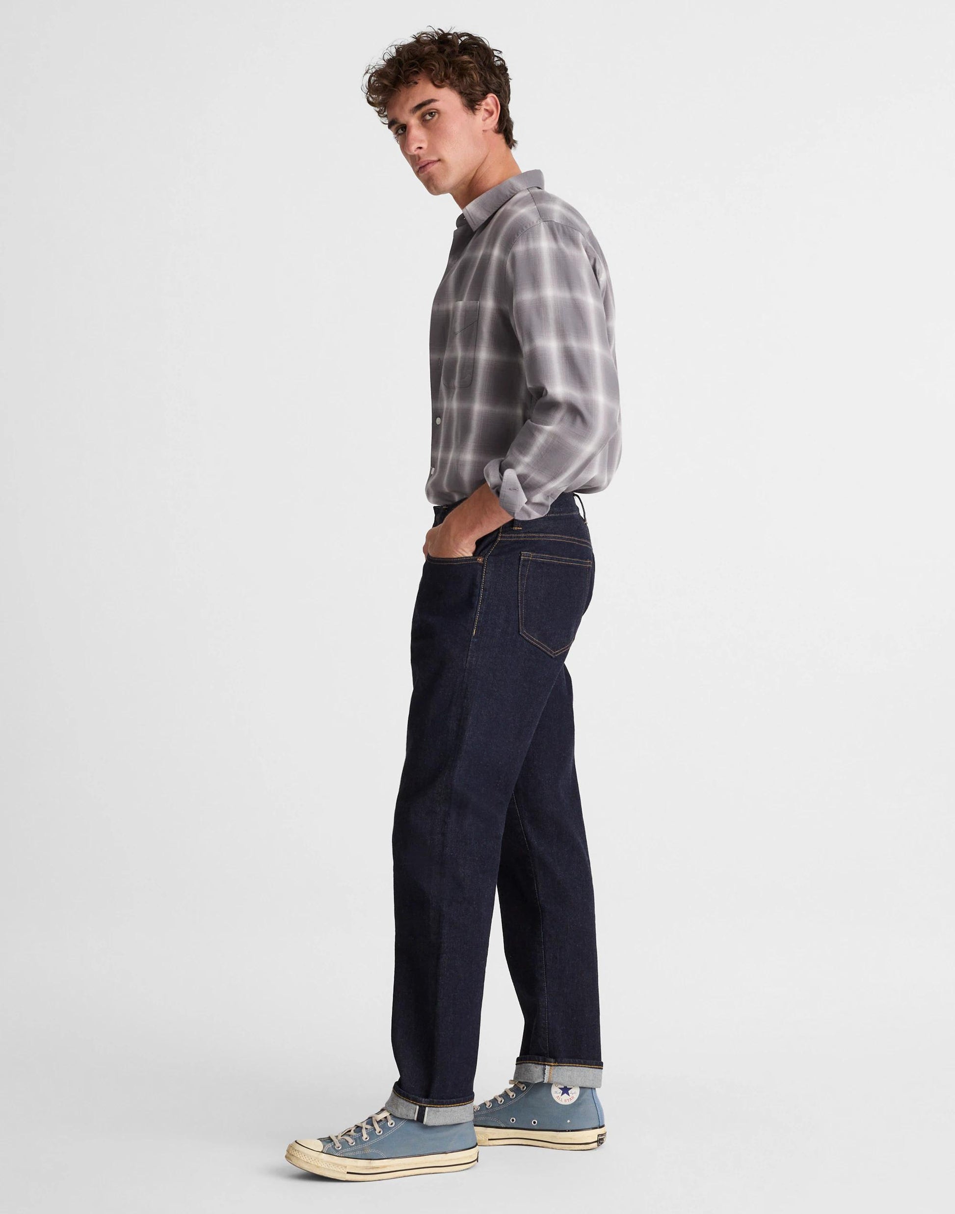 Madewell The 1991 Straight-Leg Jean in Artisan Comfort Selvedge