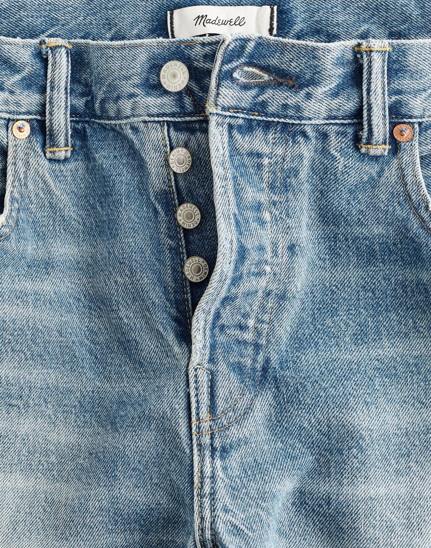 Madewell The 1991 Straight-Leg Jean in Japanese Selvedge