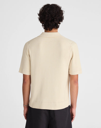Madewell Knit Short-Sleeve Boxy Shirt