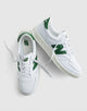 White Dark Alpine Green