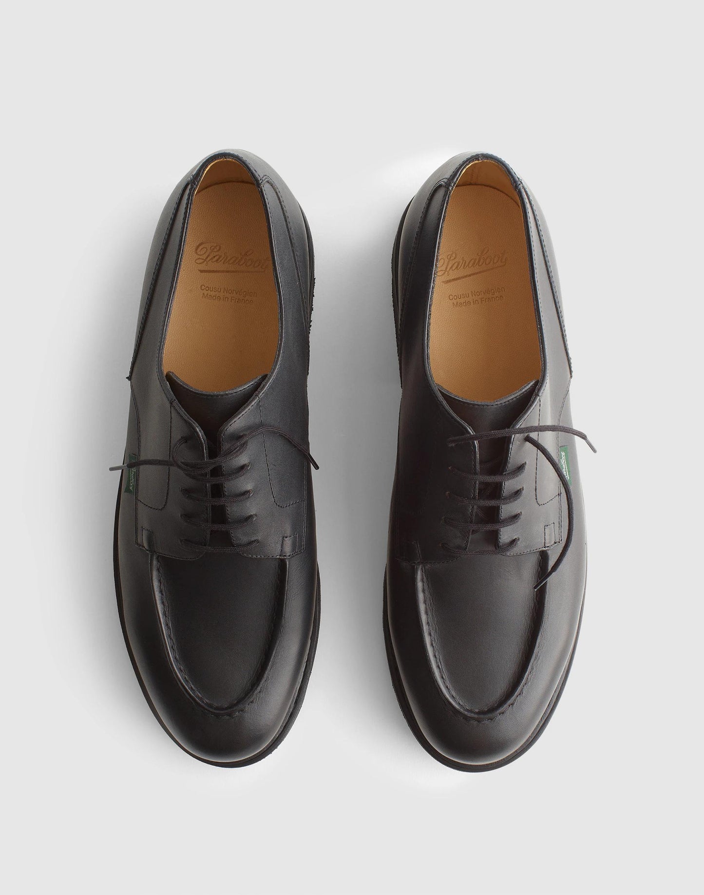 Madewell Paraboot Chambord Leather Derby Shoes