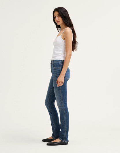 Madewell The Pencil Jean in Super Stretch Denim