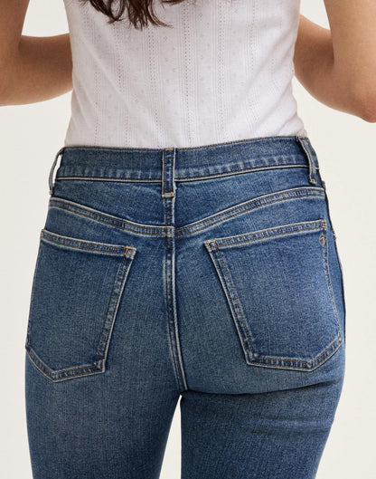 Madewell The Pencil Jean in Super Stretch Denim