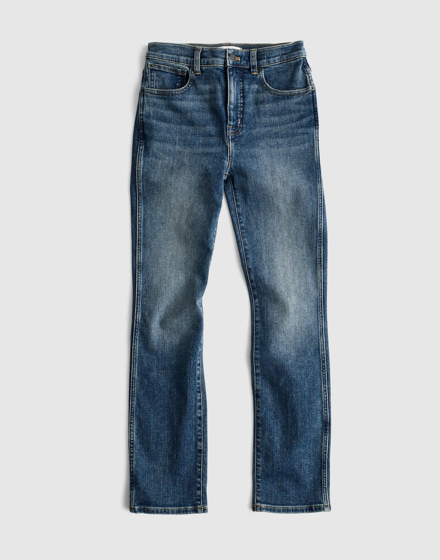 Madewell The Pencil Jean in Super Stretch Denim