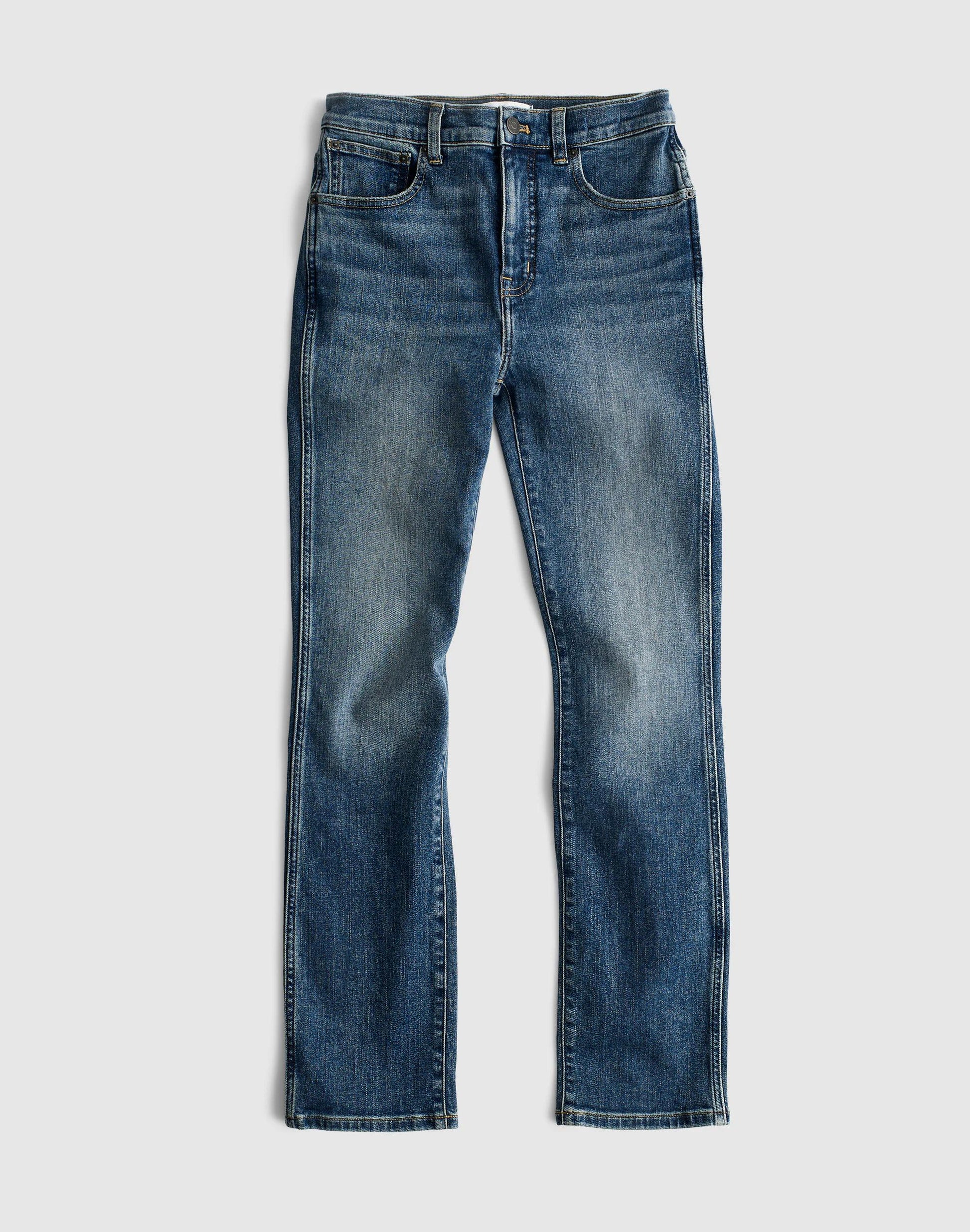 Madewell The Pencil Jean in Super Stretch Denim