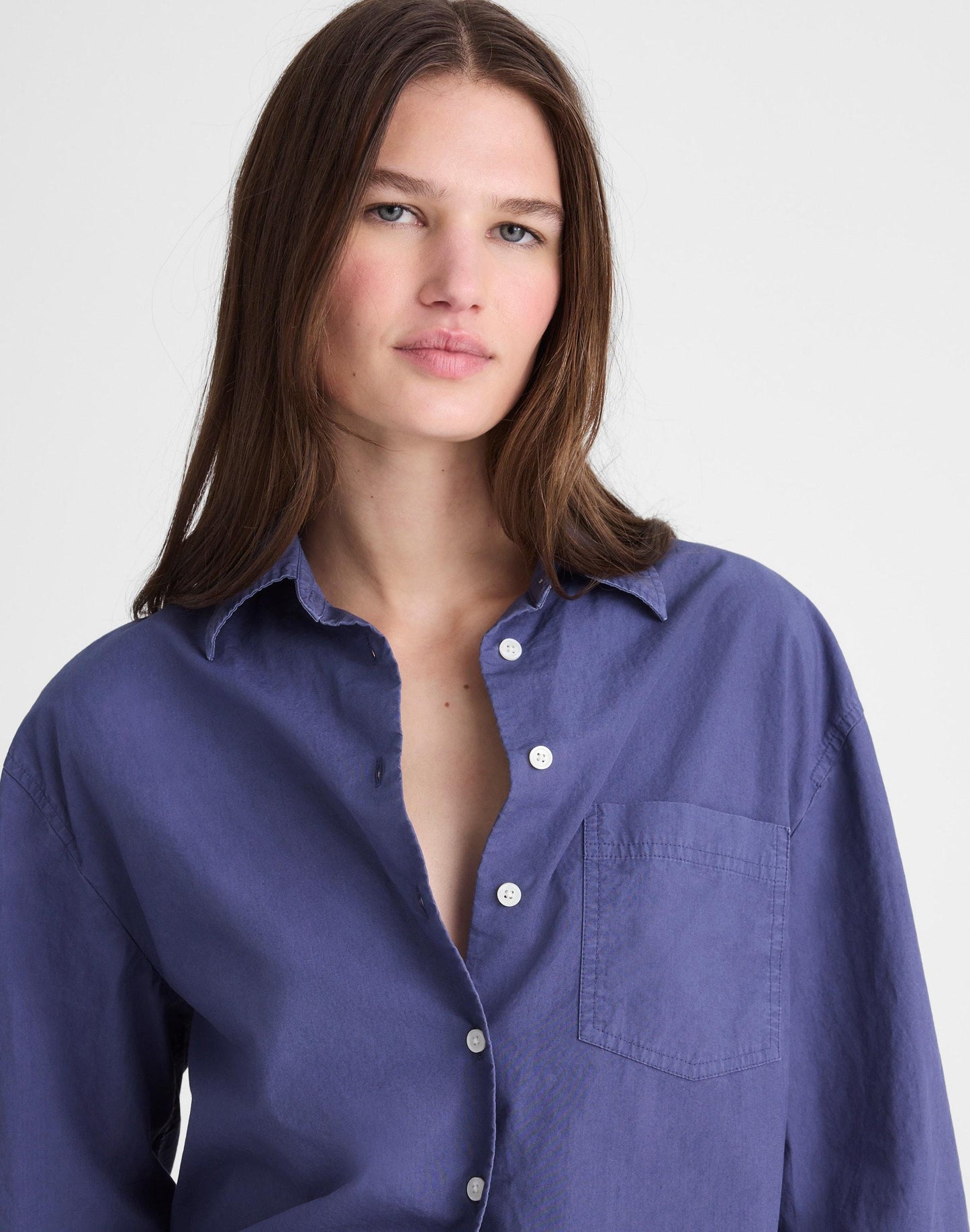 Madewell The Easy Shirt in Poplin