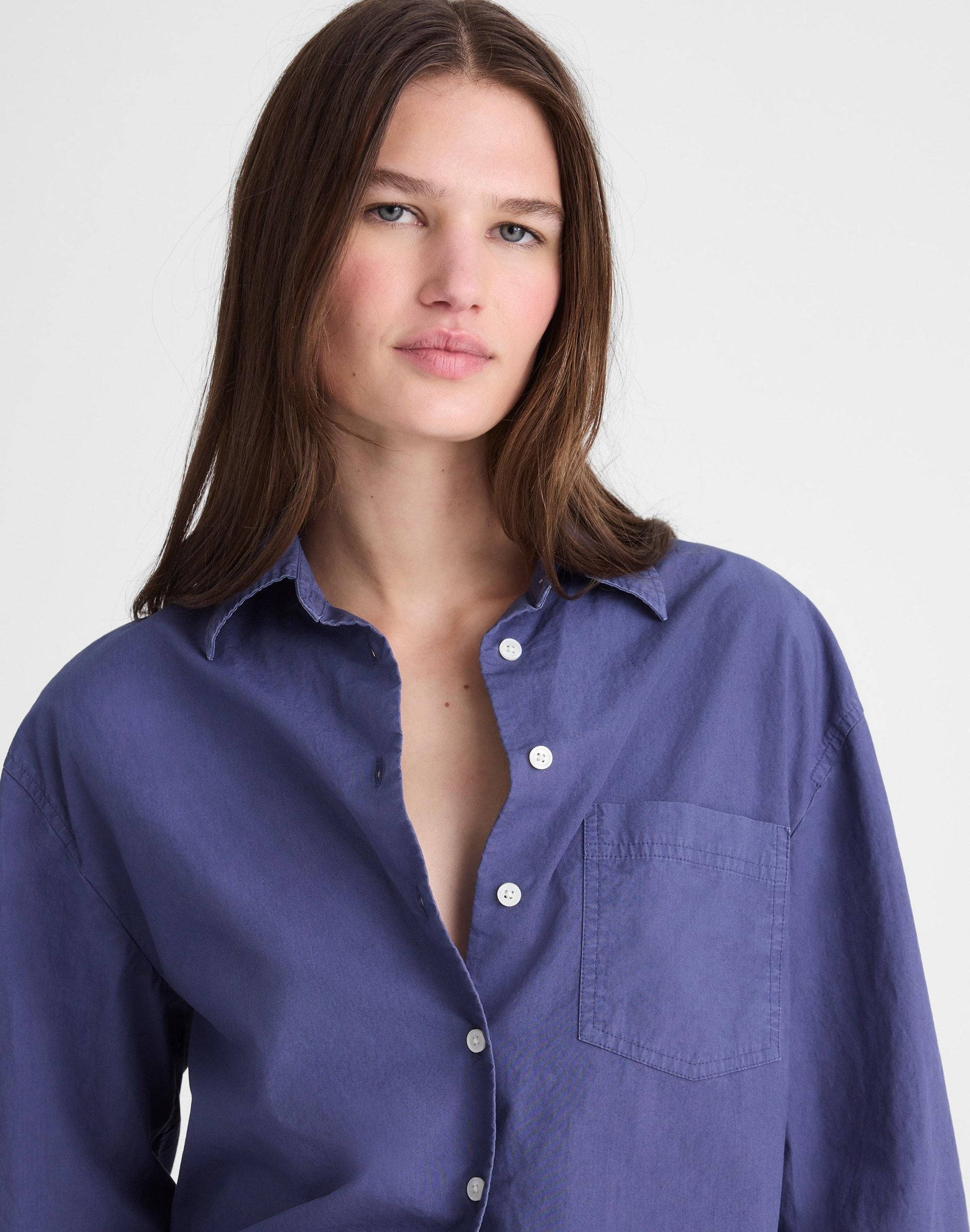 Madewell The Easy Shirt in Poplin