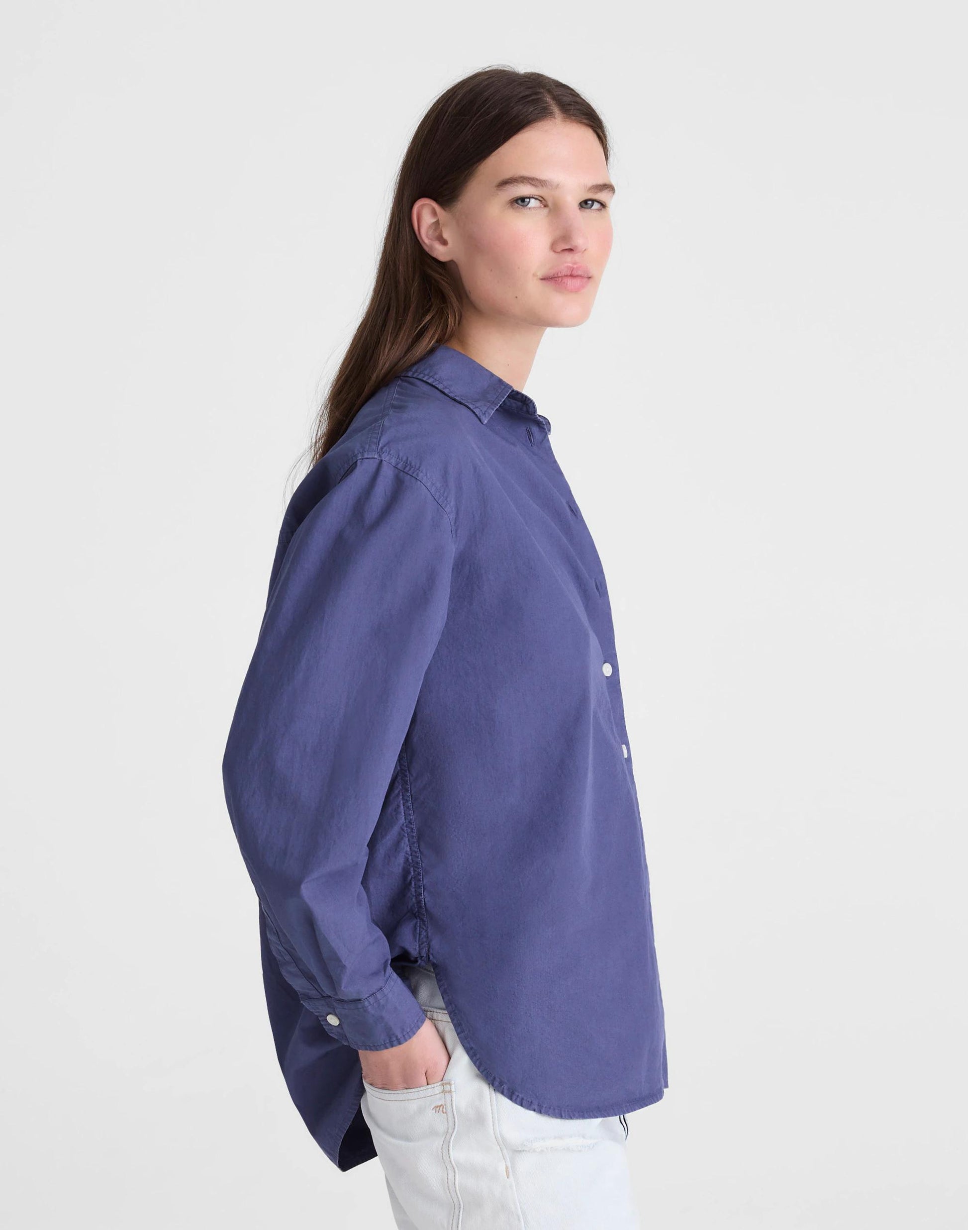 Madewell The Easy Shirt in Poplin