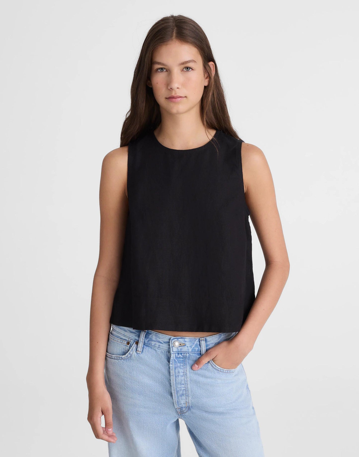 Madewell Shell Top in 100% Linen
