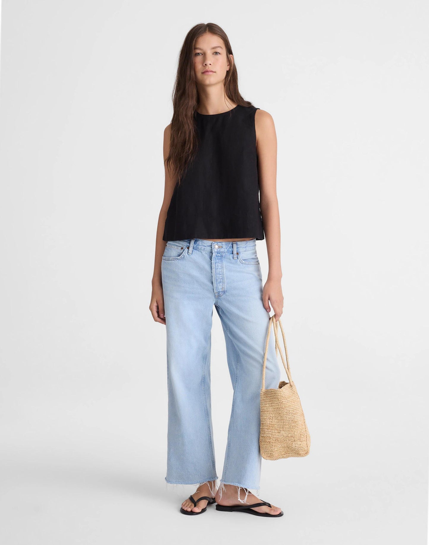 Madewell Shell Top in 100% Linen