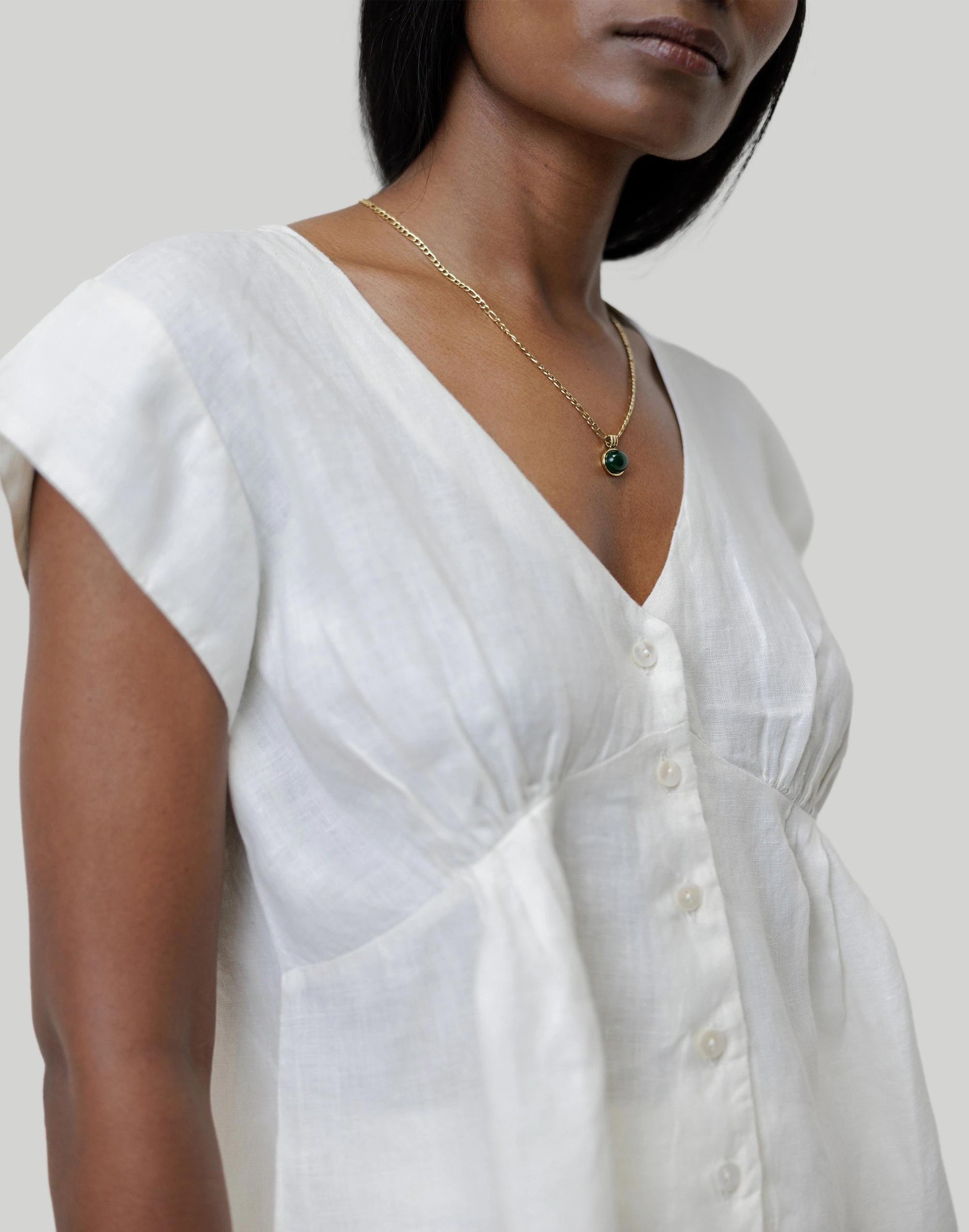 Madewell Reistor Deep V-Neck Top