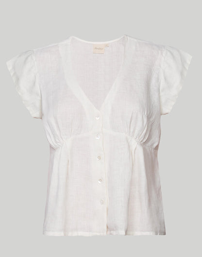 Madewell Reistor Deep V-Neck Top