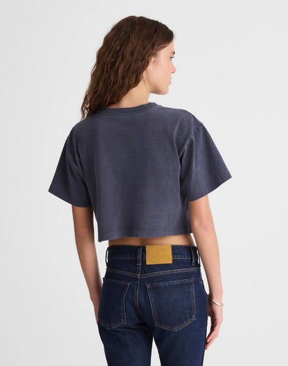 Madewell Madewell x Benjamin Talley Smith The Sullivan Boxy Crop Tee