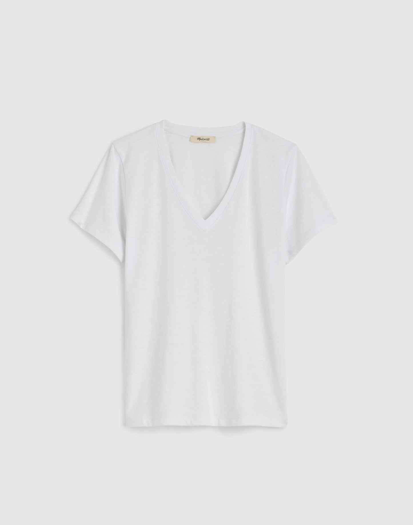 Madewell The Easy V-Neck Tee in Soft Slub