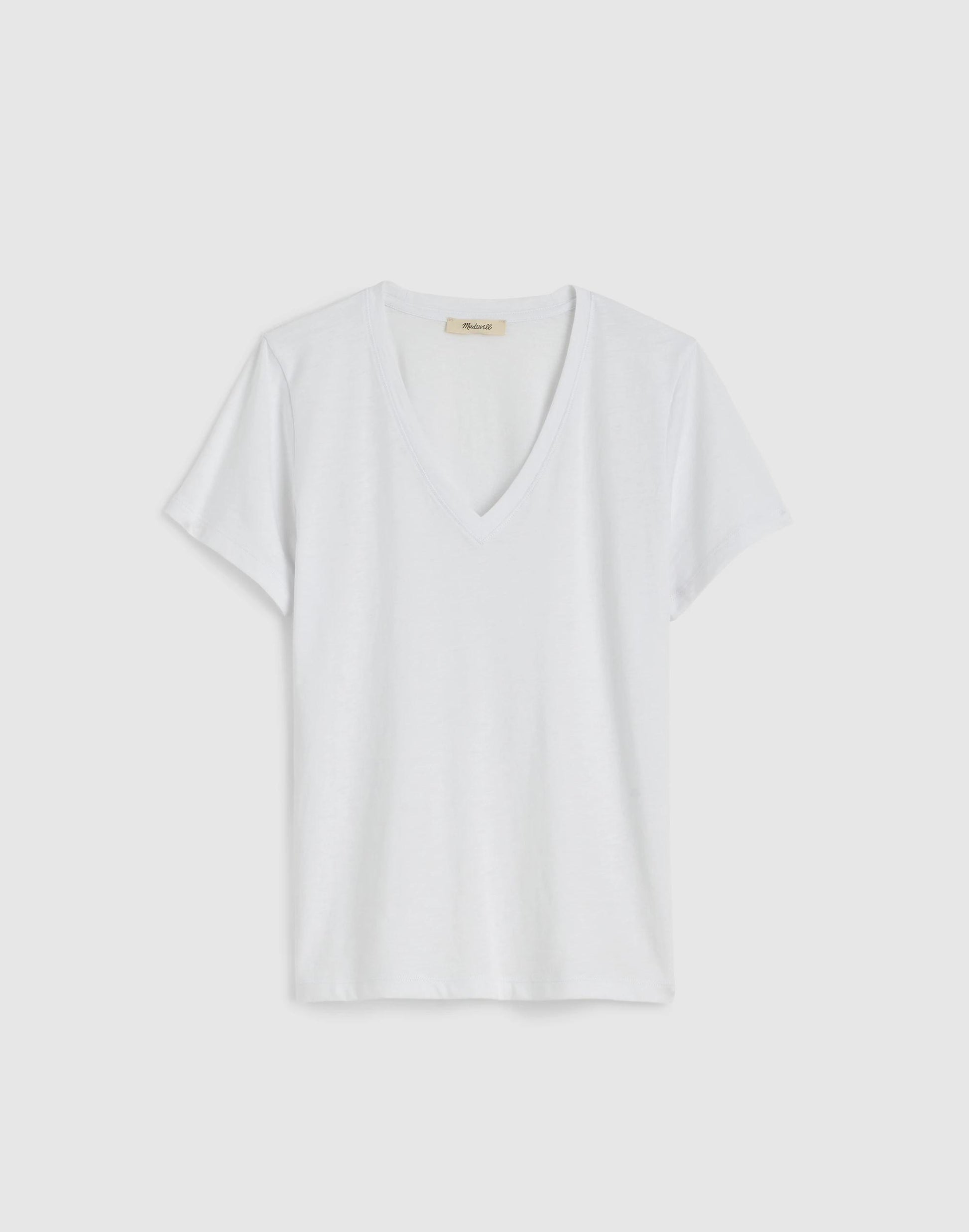 Madewell The Easy V-Neck Tee in Soft Slub