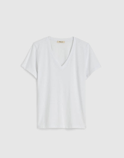 Madewell The Easy V-Neck Tee in Soft Slub