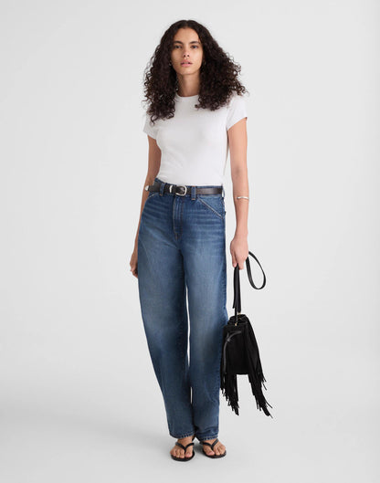 Madewell The '90s Crewneck Tee in Compact Cotton