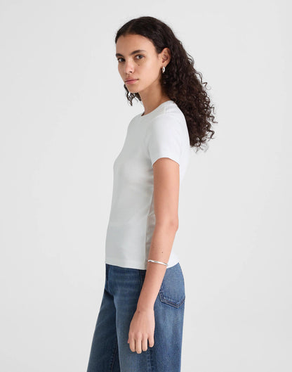 Madewell The '90s Crewneck Tee in Compact Cotton
