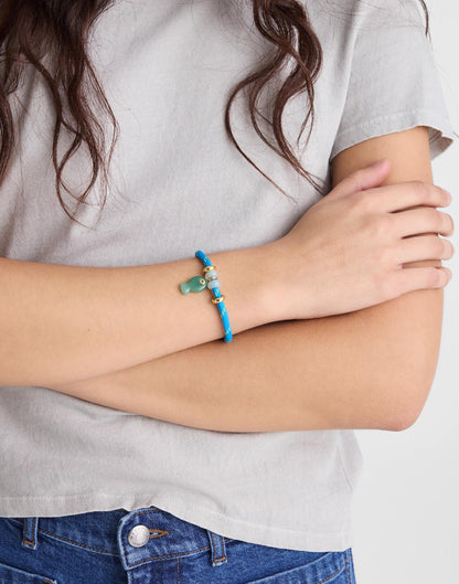 Madewell Semiprecious Paracord Charm Bracelet