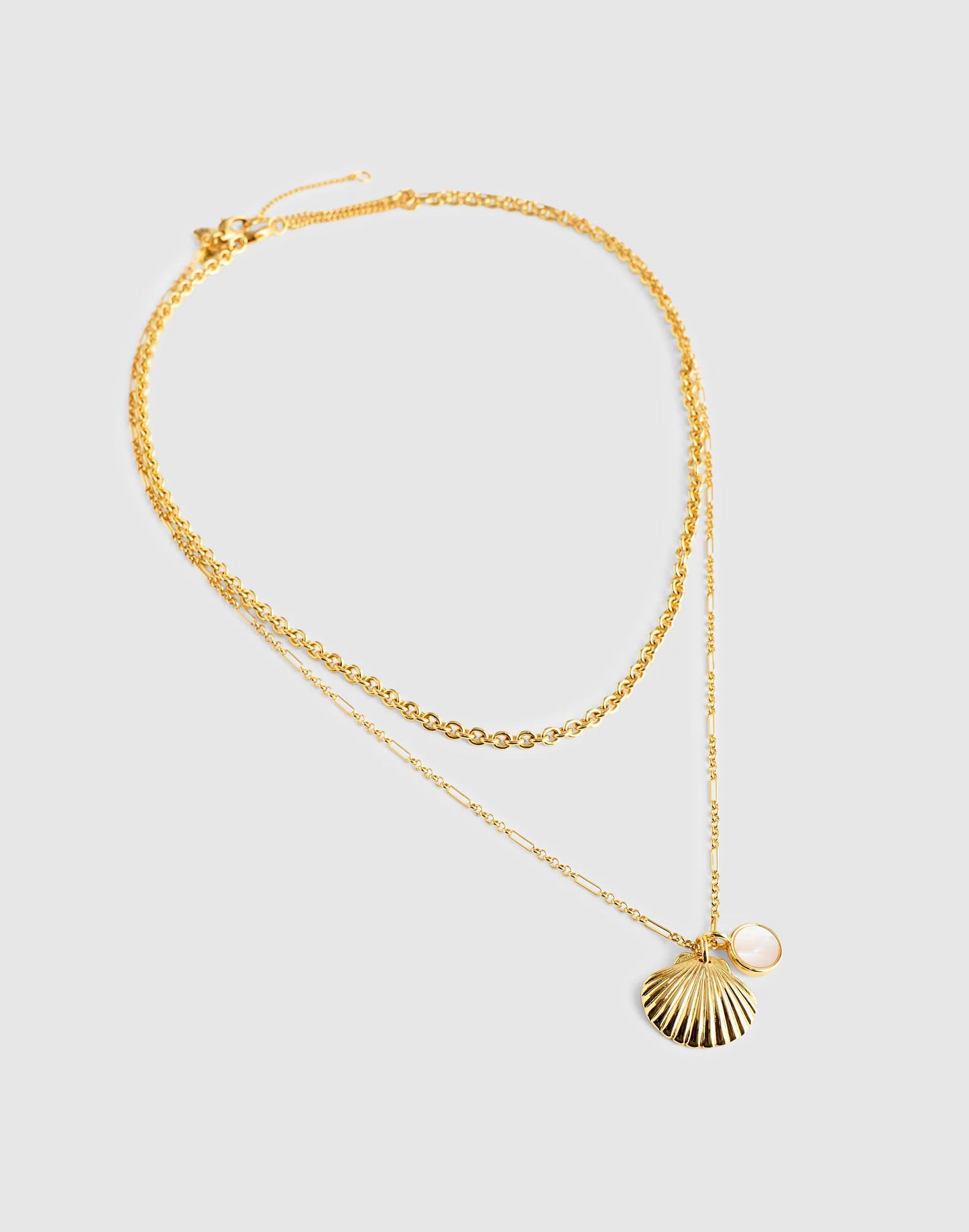 Madewell Two-Pack Mother-of-Pearl Necklace Set