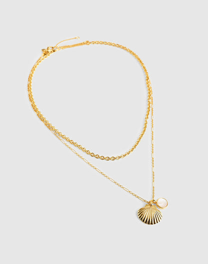 Madewell Two-Pack Mother-of-Pearl Necklace Set