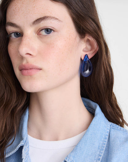 Madewell Oversized Droplet Stud Earrings