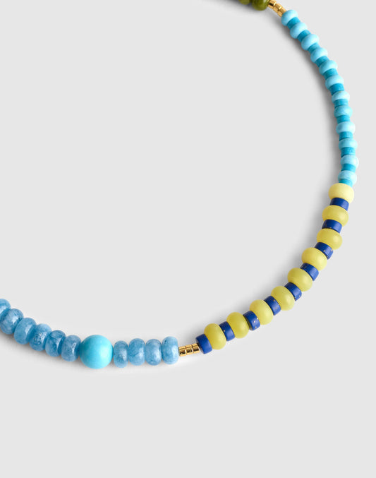 Madewell Semiprecious Beaded Choker Necklace