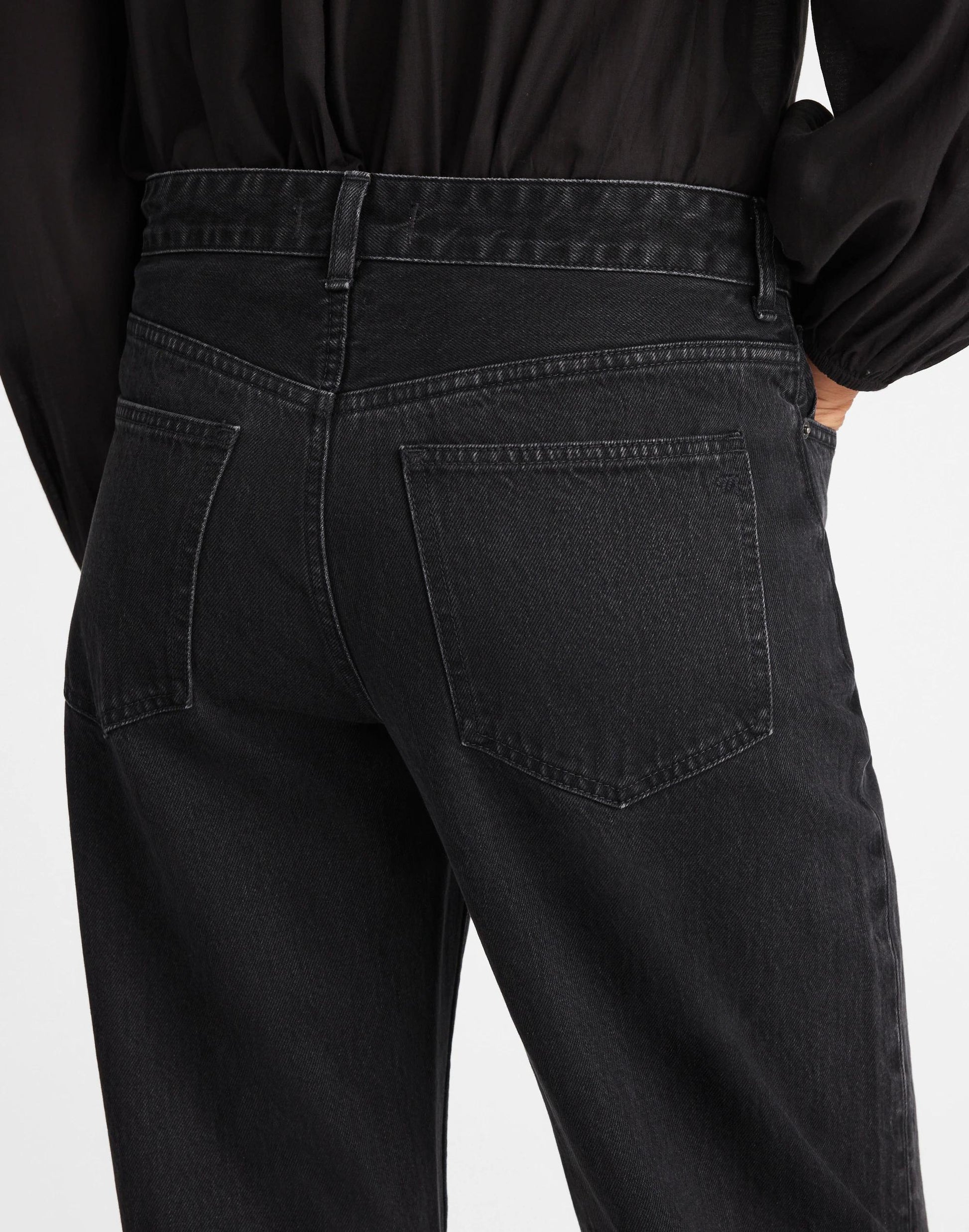 Madewell The Tall Darted Barrel-Leg Jean